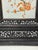 Chinese Orange Blossoms Porcelain Painting Wood Frame Tabletop Screen Art For Sale - Image 9 of 9