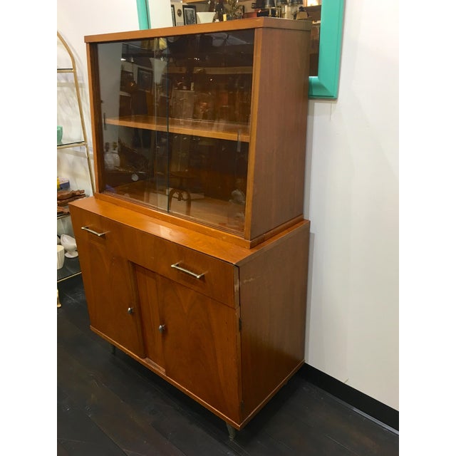 Mid Century Modern Craddock China Hutch Chairish