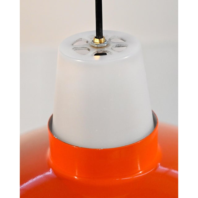 Metal Space Age Ceiling Lamp by Sven Middelboe for Nordisk Solar, 1970s For Sale - Image 7 of 10