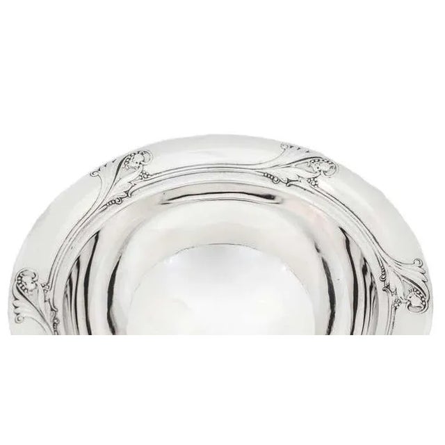 International Silver Sterling Silver Spring Glory Sauce Bowl & Spoon - A Pair For Sale - Image 4 of 9