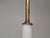 Mid-Century Czech Brass and Milk Glass 6-Light Chandelier, 1960s For Sale - Image 9 of 18