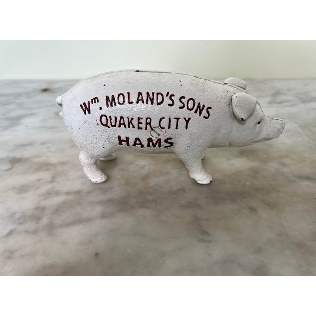 Piggy Banks by Quaker City for Wm Molands Sons, Set of 2 For Sale - Image 3 of 5