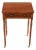 Small 19th Century Mahogany Writing Side Table Desk For Sale