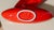 Red Mid-Century Modern California Pottery Red Boat Bowls With Gold Trim - A Pair For Sale - Image 8 of 11