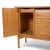 Wood John Keal for Brown Saltman Mid Century Bleached Mahogany Tambour Door Credenza For Sale - Image 7 of 10