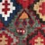 Rare Antique Kilim Rug | Vibrant Geometric Tribal Design | 3'1" X 4'5" For Sale In Houston - Image 6 of 7