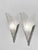 Silver A Pair of French Art Deco Wall Sconces by Degue & Jamain 1930s France For Sale - Image 8 of 14
