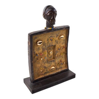 Early 20th Century Luba Divination Plank For Sale