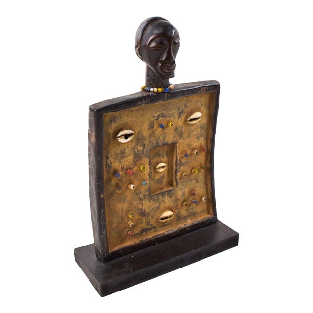 Early 20th Century Luba Divination Plank For Sale