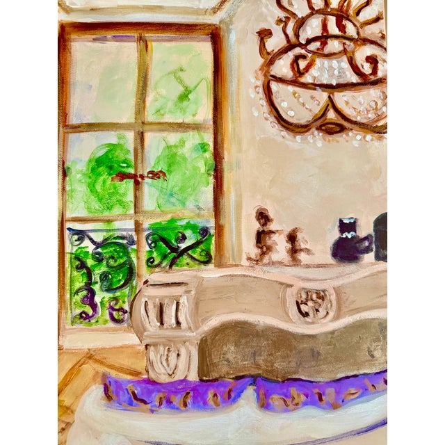 Impressionist Plaster in Paris , a Charming Parisian Interior... For Sale - Image 3 of 3
