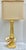 Light Yellow Vintage 1970s Hollywood Regency Romanesque Originals Elephant Obelisk Table Lamp For Sale - Image 8 of 10