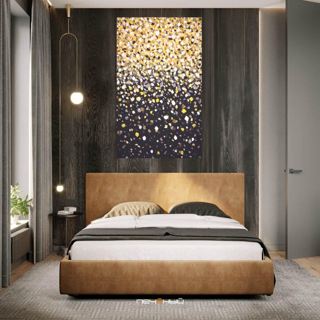 Early 21st Century Pointillism. Glare. Modern Original Hand Painting. For Sale - Image 9 of 12