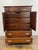 1980s Traditional Cherry Tall Dresser/High Boy For Sale - Image 4 of 10