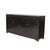 Chinoiserie Antique Chinese Tall Sideboard With Faded Hand-Painted Doors, Red-Brown Patina For Sale - Image 3 of 11