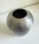 Contemporary Art Deco Style Ribbed Metal Vase, Late 20th Century For Sale - Image 3 of 9