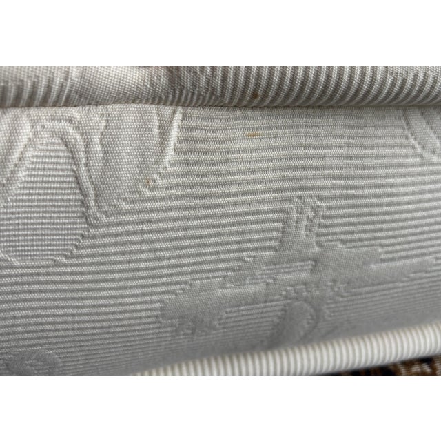 One gorgeous, plush floor cushion with delicate depictions of elephants, camels, palms and pagodas. Intricate and simple...