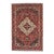 Bakhtiari Rug 6'11'' X 10'5'' Red Wool Semi-Antique Hand-Knotted Oriental Carpet For Sale