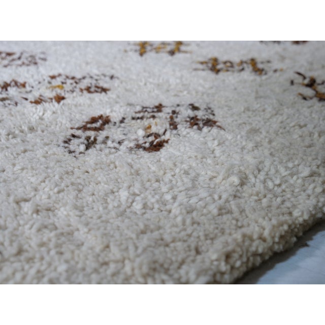 Hand-Knotted Berber Wool Rug, 1978 For Sale - Image 4 of 13