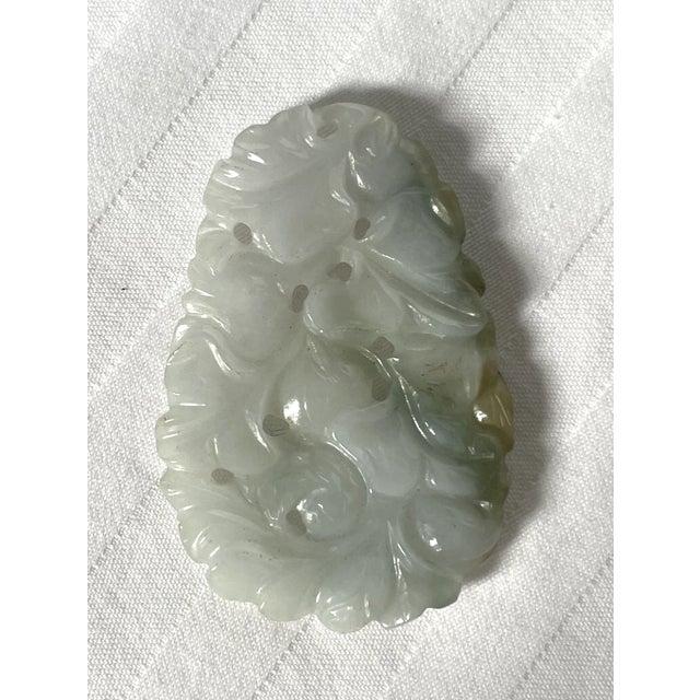 Carved Jade Pendants Set of 5 For Sale - Image 11 of 13