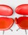 1960s Danish Bird Lounge Chairs in Red Leather from Preben Fabricius & Jørgen Kastholm, 1960s, Set of 2 For Sale - Image 5 of 6