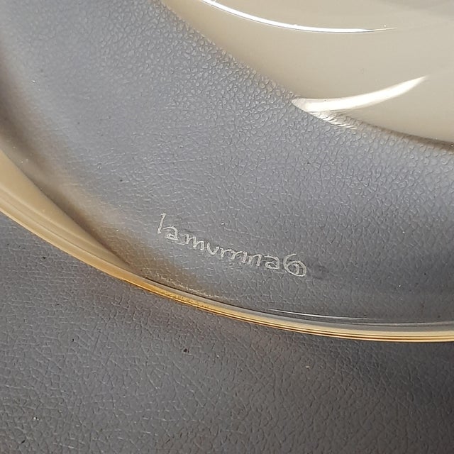 Modern Murano Glass Centerpiece Plate from La Murrina, 1970s For Sale - Image 10 of 13