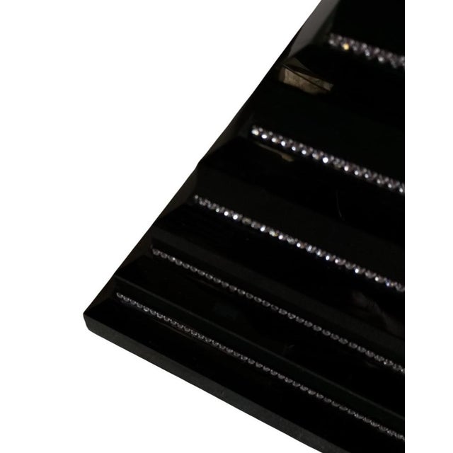 Black Vintage Coffee Table, Italy, 1970s For Sale - Image 8 of 11