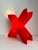 Cosi Come X Lamp in Red by Protocol Paris, 1990s For Sale - Image 12 of 12