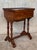 Late 19th Century Antique Victorian C1880 Inlaid Burl Walnut Amboyna Work Side Sewing Table Box For Sale - Image 5 of 13