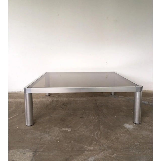 Metal Large Model 100 Coffee Table by Kho Liang Ie for Artifort, 1974 For Sale - Image 7 of 7