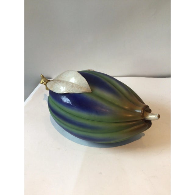 Ceramic Oggetti Mangani Ceramic Soup Tereen For Sale - Image 7 of 12