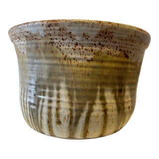 1970s Jt Abernathy Monumental Studio Ceramic Bowl For Sale