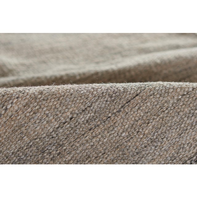 Momeni Cove Grey Hand Woven 2'3" X 8' Runner For Sale - Image 11 of 12