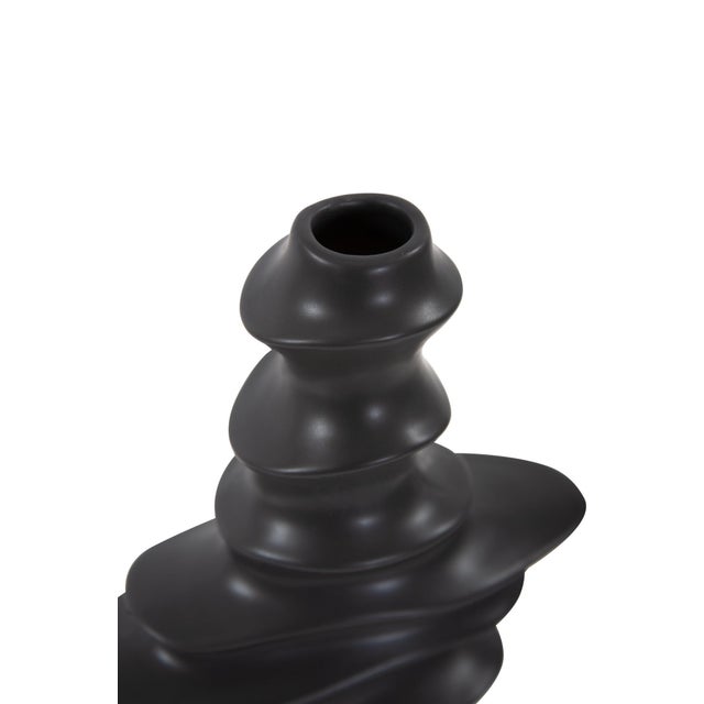 Ceramic Cairn Abstract Vase- Tall For Sale - Image 7 of 11