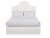 Casa Cosima Nadine King Bedframe, Ivory Velvet For Sale - Image 4 of 4