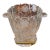 Vintage Ornate Etched Flower Ice Bucket For Sale