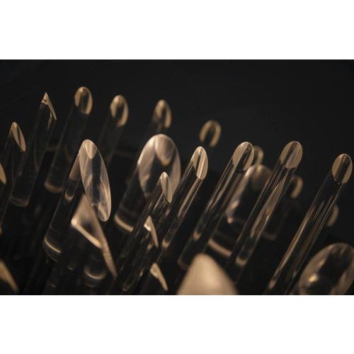 Sculptural Globe-Shaped Table Lamp by Gaetano Missaglia, 1970s For Sale - Image 4 of 11