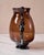 Sculptural Serpintine “Venetian Vase” Decorative Vase by Casa in Amber Handblown Glass For Sale In Baltimore - Image 6 of 17
