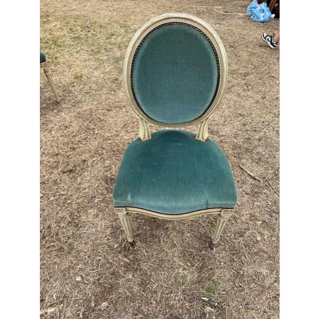 19th Century 19th Century Louis XVl Dining Chairs - Set of 6 For Sale - Image 5 of 15