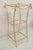 Mid 20th Century Italian Hollywood Regency Iron Rope Tassel Gold 3 Tier Etagere Stand Side Table For Sale - Image 10 of 12