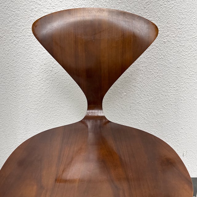 Cherner Chair Company Walnut Counter Stool For Sale - Image 10 of 12