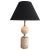 Philippe Barbier, Travertine and Chrome Table Lamp, French, circa 1970 For Sale - Image 13 of 13