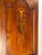 Early 20th Century English Edwardian Style Inlaid Mahogany Wardrobe With Beveled Oval Mirror For Sale - Image 16 of 16