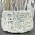 Vintage Boho Cast Cement Crater Planter For Sale - Image 12 of 12