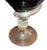 Amethyst Dark Amethyst Murano Glass & Gold Fleck Glass Compote. Signed by Camozzo. For Sale - Image 8 of 10