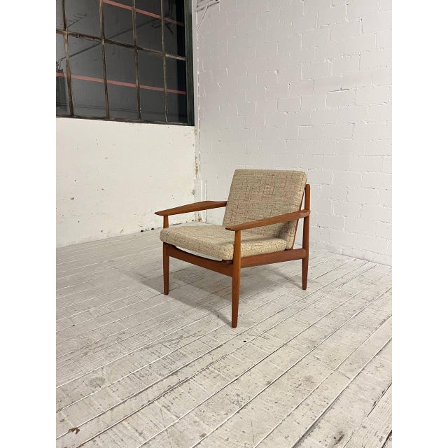 Teak Easy Chair from Glostrup, Denmark For Sale - Image 10 of 10