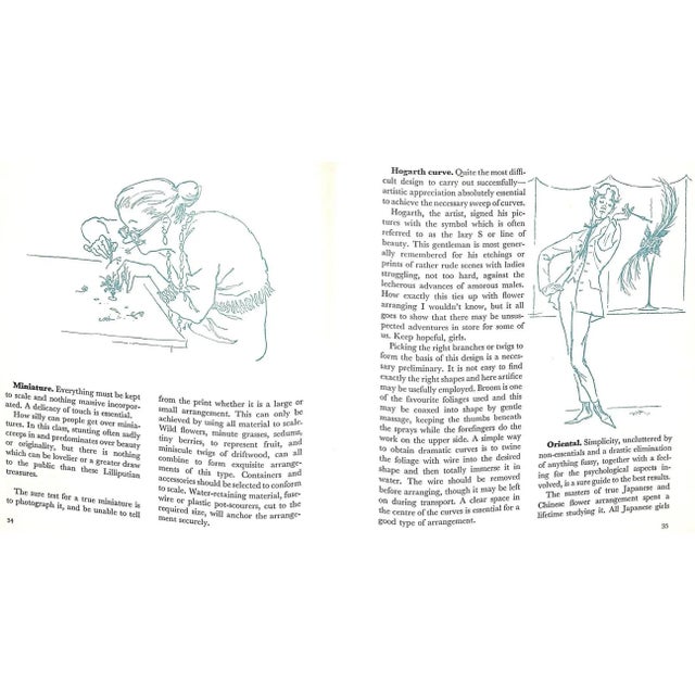 White "The Gentle Art of Flower Arrangement" 1963 Hodgson, Tomasina For Sale - Image 8 of 13
