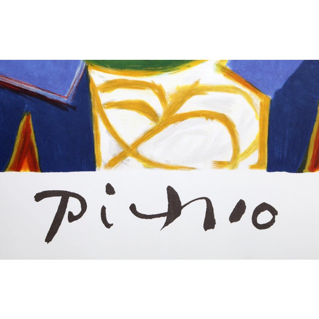 Impressionist 1980s "Buste de Femme, 14-D-k" Lithograph After Pablo Picasso For Sale - Image 3 of 5