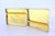 Plain Silver Cigarette Case with Parallel Bands, Gold Interior and Device on the Hinged Lid. For Sale - Image 6 of 8