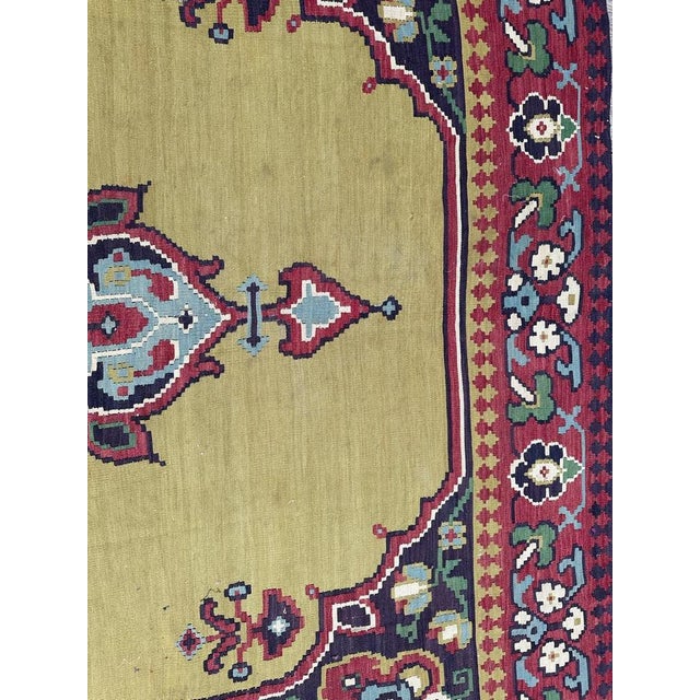 Large Vintage Transylvanian Kilim Rug, 1970s For Sale - Image 11 of 17