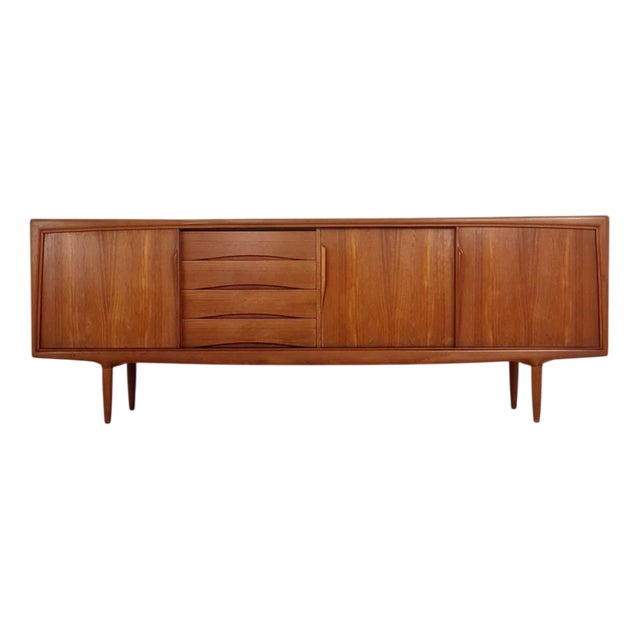 Teak Sideboard by Gunni Omann for Axel Christensen, 1960s For Sale
